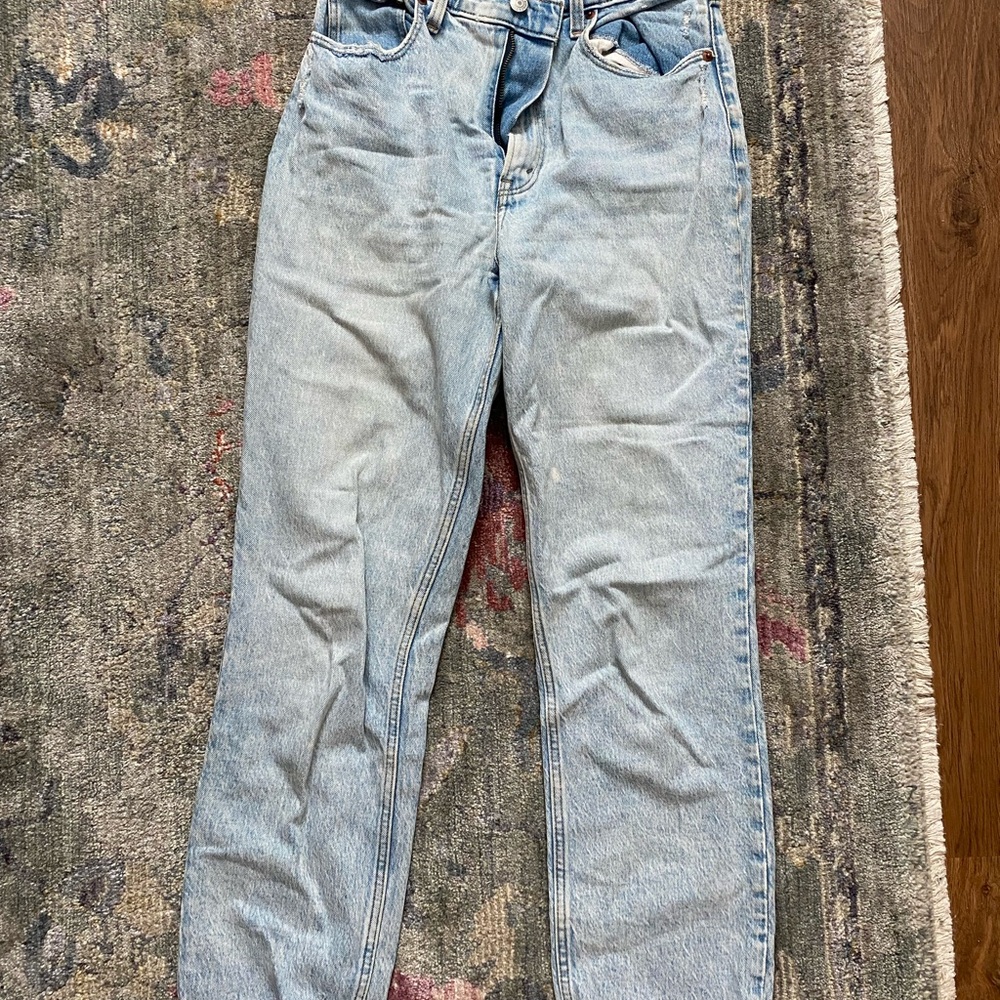 Abercrombie curve love 90's straight leg
